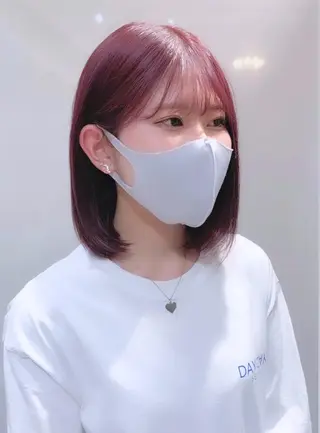 ショート カラー ヘアアレンジ As hair所属・柔らか垢抜けｶﾗｰと ｶｯﾄ🫧ASUKAのヘアスタイル