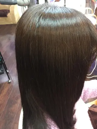 ロング パーマ 桧山 真のヘアスタイル