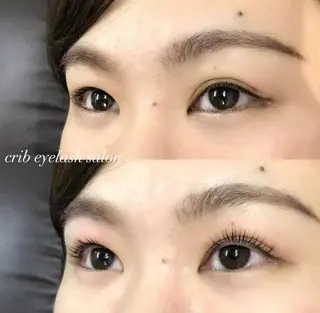 マツエク・マツパ crib所属・crib eyelashのマツエク・マツパデザイン