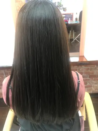 ロング パーマ 桧山 真のヘアスタイル