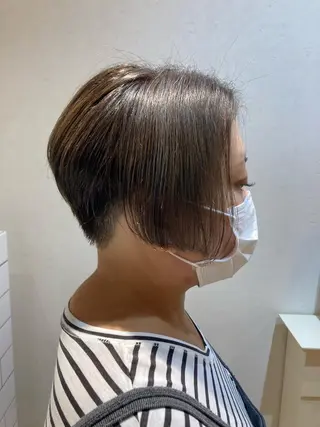 ショート ショート・透明感 カラーconomiのヘアスタイル