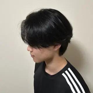 ミディアム カラー フェザー/ニュアンス /レイヤーのヘアスタイル