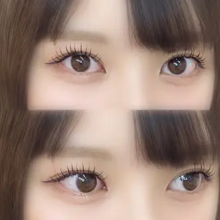 マツエク・マツパ 韓国束感まつげ ⌒ ͜ ⌒はーちゃんのマツエク・マツパデザイン