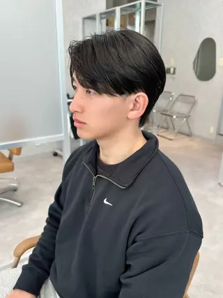 ショート メンズ カノン/メンズカット /ダウンパーマのヘアスタイル