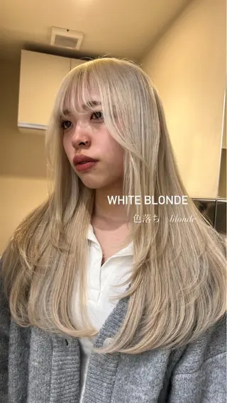 ロング カラー トレンドカラー MAHOのヘアスタイル