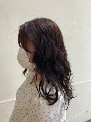 ロング パーマ/名古屋パーマ / コデラ ナナホのヘアスタイル
