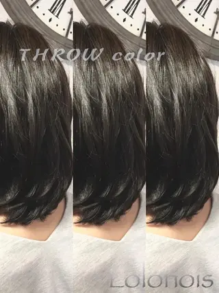 ミディアム カラー 【天満1艶髪】潤艶/ 髪質改善🌹釣本竜哉のヘアスタイル