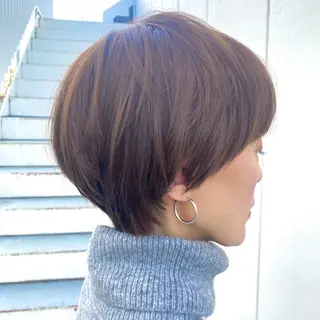 ショート カラー 白髪ぼかし/ショート 特化🌟サトウユキのヘアスタイル