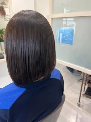 ミディアム HIDEMI🍀 髪質改善【HACO】のヘアスタイル