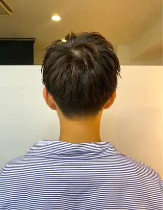 ミディアム メンズ Aujuaソムリエ 🎨‎♡HARUのヘアスタイル