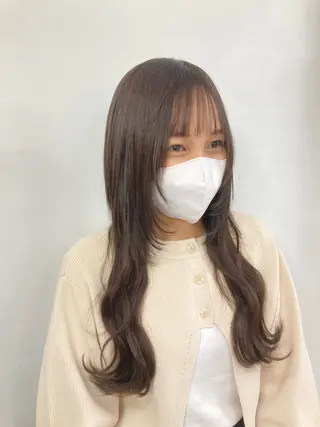 セミロング ウルフレイヤー エクステ/kokiのヘアスタイル