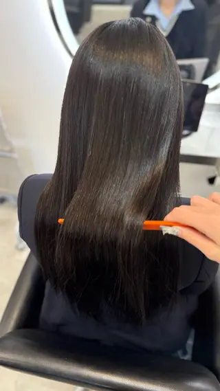 ロング REINA エクステ/ヘアセットのヘアスタイル