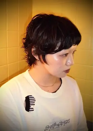 ショート パーマ marino マリノのヘアスタイル