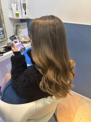 ロング Ze・seal所属・ze sealのヘアスタイル