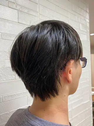 ショート 🌙𝑳𝑼𝑵𝑨 工藤/メンズカット✂のヘアスタイル