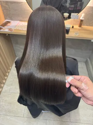 ロング youres hair神楽坂店所属・青木 啓輔のヘアスタイル