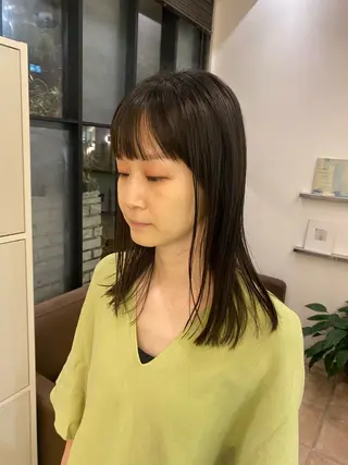 セミロング Fuse所属・Hana ⭐️カラーモデル募集のヘアスタイル