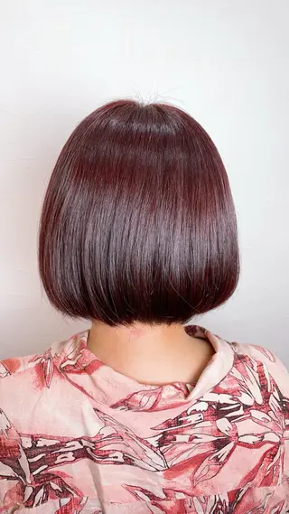 ショート 縮毛矯正&髪質改善/ きょうの🐺のヘアスタイル