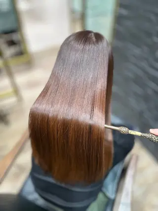 ロング 髪質改善トリートメント/美髪縮毛矯正専門店【&Lillme】所属・髪質改善専門店 SHINYAのヘアスタイル