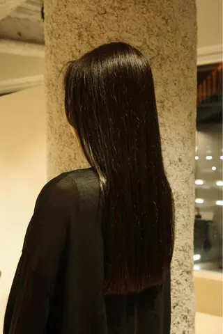 ロング ANTERET所属・yume takeuchiのヘアスタイル