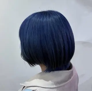 ミディアム カラー ハイトーン/ウルフ /エクステ/ましろのヘアスタイル