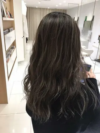 カラー セミロング 新規限定カット無料 クーポン有り【桂口】のヘアスタイル