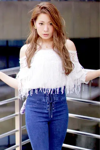 ロング カラー AUBE HAIRazul吉祥寺所属・綺麗な髪質にしたい方 限定🌈清水　祥のヘアスタイル