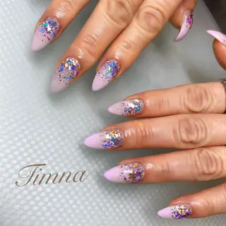 セミロング NAILSALON 🍔Timna🍟のネイルデザイン