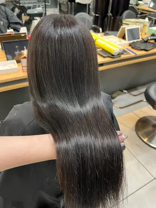 カラー HONO/韓国 🇰🇷大阪エクステのヘアスタイル