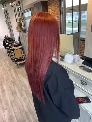 ロング カラー Felice Erikaのヘアスタイル