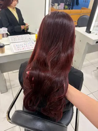 ロング 🎀透明感カラー🎀 稲垣至恩🎀のヘアスタイル