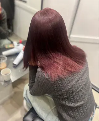 ミディアム カラー Go   Today シェアサロン　横浜店所属・【ただの天才 🎨】のヘアスタイル