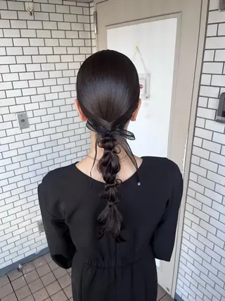 ヘアアレンジ 推し活＊イベントヘア 💕ゆり🐈🐾のヘアスタイル