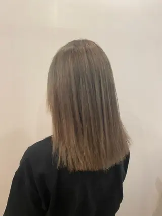 ミディアム カラー 🥣ブリーチ・カラー 平城秀馬/原宿のヘアスタイル