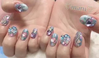 ネイル まるみ ♡のネイルデザイン
