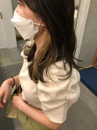 カラー 伊藤 由季 603号室のヘアスタイル