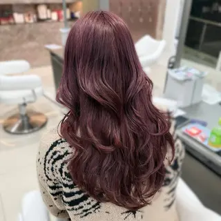 ロング 暖色カラー🎀🎶 田辺 樹里のヘアスタイル