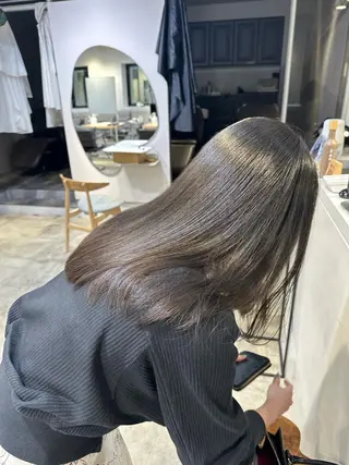 セミロング カラー 韓国ヘア/レイヤー Yan✂︎のヘアスタイル