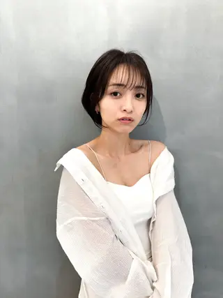 ショート カラー カットが得意 🫧ショートボブ🫧のヘアスタイル