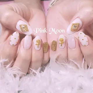 ネイル PinkMoon Nozomiのネイルデザイン