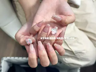 ネイル 星 あみのネイルデザイン