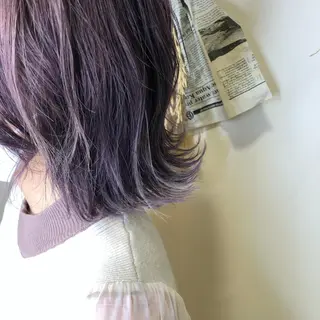 ミディアム カラー 松佐 ゆかりのヘアスタイル