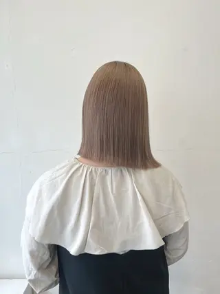 ミディアム カラー HARU//原宿🤍 リピート率NO.1のヘアスタイル