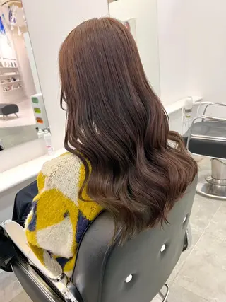 ロング カラー ParveMix🍀 藤原愛未のヘアスタイル