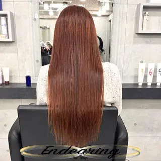 カラー Endearing 銀座/レイヤーカットのヘアスタイル