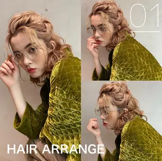 セミロング カラー 💜ハイトーン💛 マジカルかいちゃんのヘアスタイル