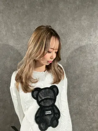 カラー olume(オルメ)所属・山田隆成/韓国カット バレ、ハイライト得意のヘアスタイル