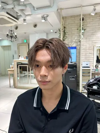 メンズ SALOWIN渋谷caldo店B1所属・岐津公太 メンズ縮毛矯正のプロのヘアスタイル