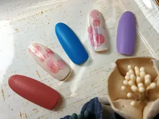 ネイル 林 珠里のネイルデザイン