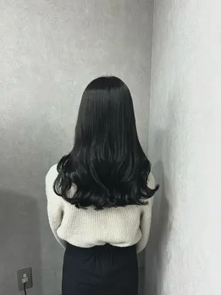 セミロング BUBBLES久米川店【バブルス】所属・i 🐈⬛🫧のヘアスタイル